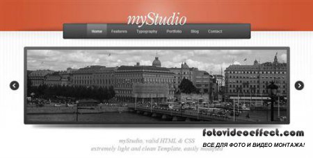 ThemeForest - myStudio Light HTML/CSS - Rip