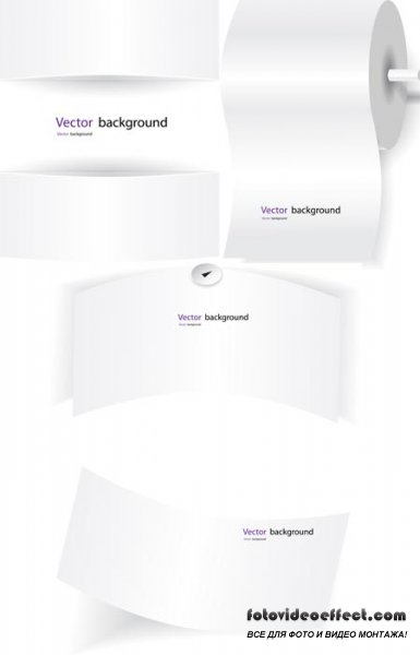     / white backgrounds in vector