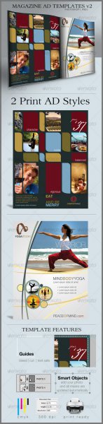 Print Ad Templates v2 - GraphicRiver