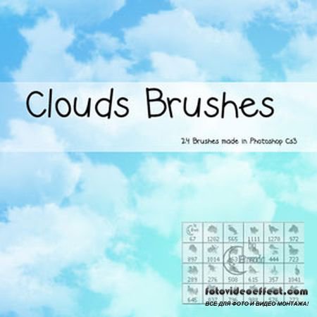 Кисти для Photoshop (Clouds Brushes) Кисти для Photoshop (Clouds Brushes)