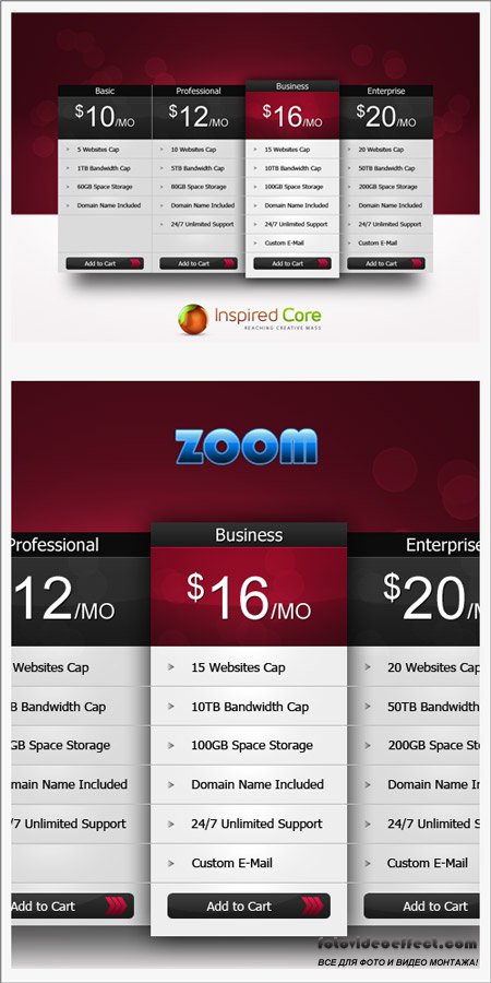 Pricing Table