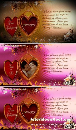 Videohive After Effects Project - Valentine's Day Greeting