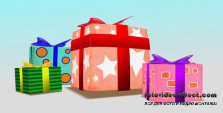 Videohive After Effects Project - Present Box Birthday