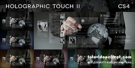 Videohive After Effects Project - Holographic Touch II