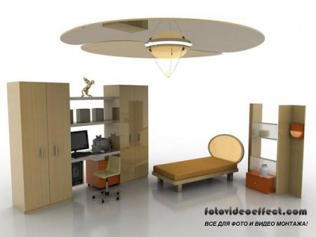 3D Models. Furniture for Children /    - 3D Max 2009