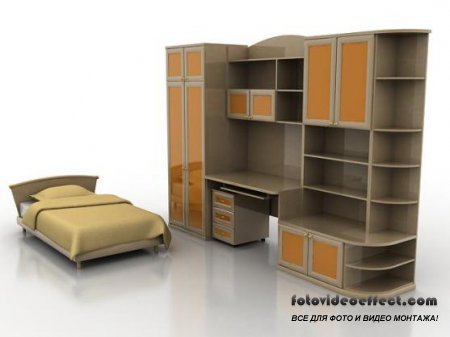 3D Models. Furniture for Children /    - 3D Max 2009