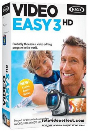 MAGIX Video easy 3 HD v 3.0.1.29 (ENG/DE) + RUS