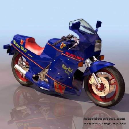 3D models of motorcycles