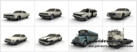 3D Model of Transport of the game Left 4 Dead