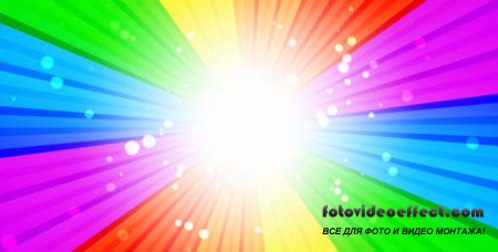 Motion graphic Rainbow Burst (videohive)