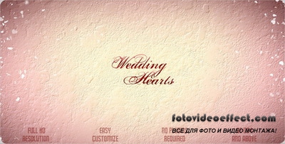 After Effects Project - VideoHive: Wedding Hearts Slideshow - 2360354
