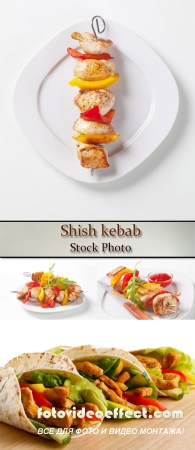 Stock Photo: Shish kebab 3