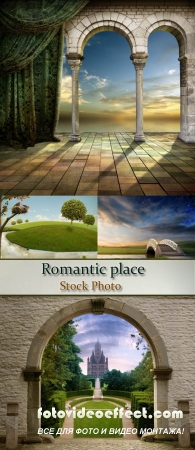 Stock Photo: Romantic place