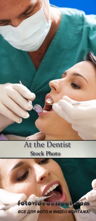 Stock Photo: At the Dentist