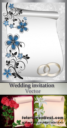 Stock: Wedding invitation 4