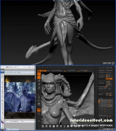 Digital Tutors  Creative Development : Creating a Gargoyle in 3ds Max and ZBrush with Brian Parnell