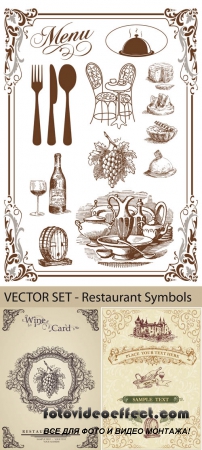 Stock: Wine Card - Design Elements and Objects for Restaurant