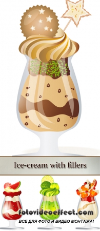 Stock: Ice-cream with fillers