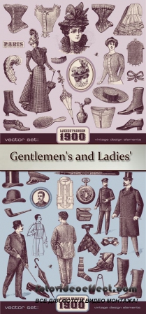 Stock: Gentlemen's and Ladies' Fashion and Accessories (1900)
