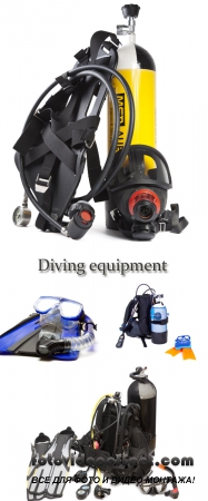 Stock Photo: Diving equipment