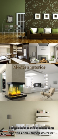 Stock Photo: Modern interior 9
