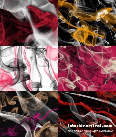 Mixed Smoke Brushes Set for Photoshop