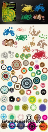 67 Circular Vectors Design Pack for Photoshop