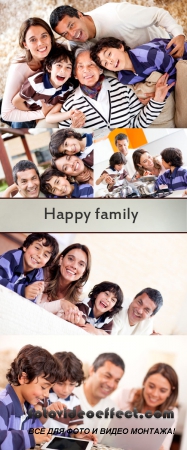 Stock Photo: Happy family 14
