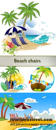 Stock: Beach chairs