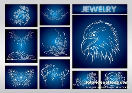 Jewels Vectors for Photoshop