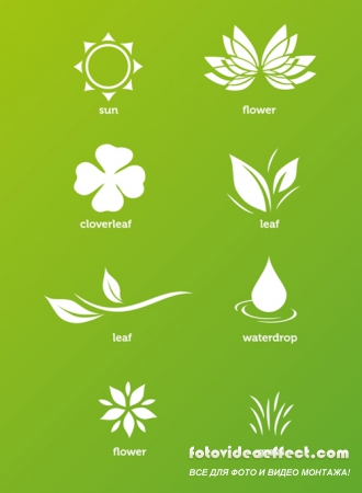Vector Pack Nature For Photoshop