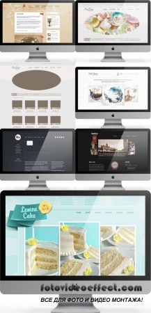 Web Templates Psd Pack 11 For Photoshop