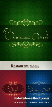 Stock: Restaurant menu 7