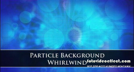 Particle Background Whirlwind