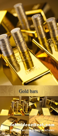 Stock Photo: Gold bars