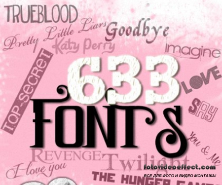 Donas Fonts Pack Collection HD