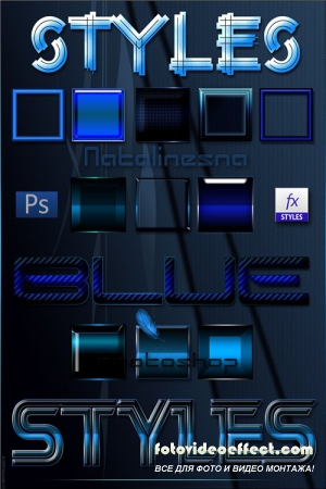     Photoshop / Blue Styles Photoshop 
