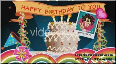 Birthday Card Pop up V1 (Projects AE)