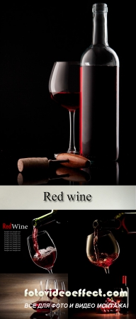 Stock Photo: Red wine 8