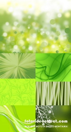 Greenish Decorative Backgrounds