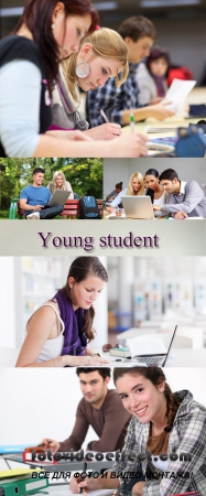 Stock Photo: Young student 9