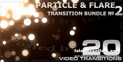 Footages: Particle and Flare Transition Bundle - 2 (VideoHive)
