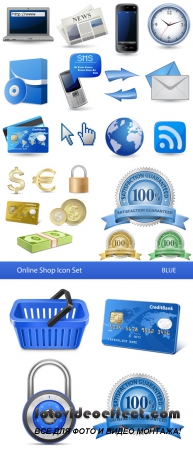 Stock: Online Store Icon Set
