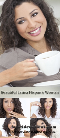 Stock Photo: Beautiful Latina Hispanic Woman