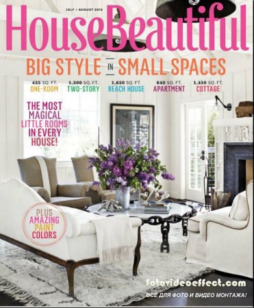 House Beautiful - July / August 2012