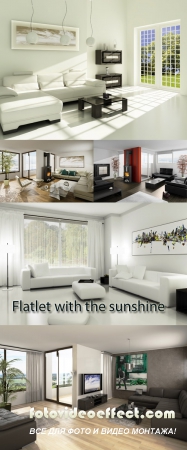 Stock Photo: Flatlet with the sunshine