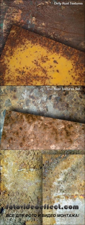    - Iron Rust Textures Set