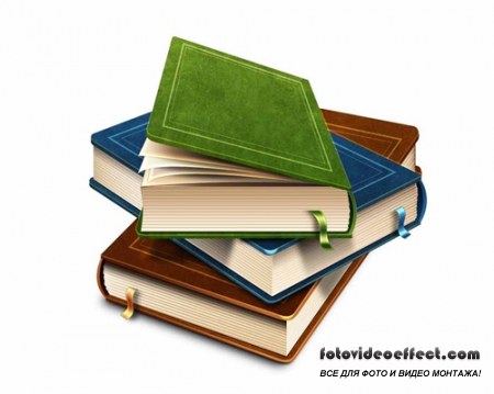 PSD  - Library Books Psd