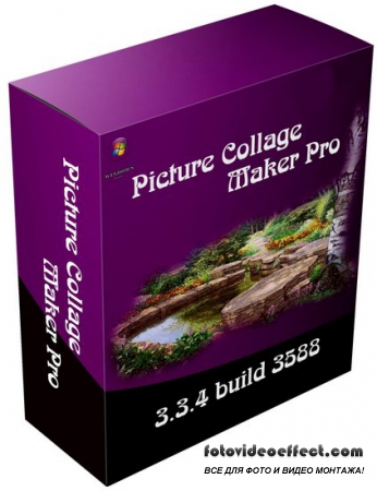 Picture Collage Maker Pro 3.3.4 build 3588 + Portable by fisher3 (2012/RUS)