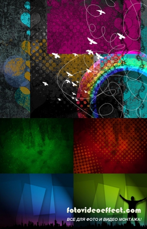 Rainbow Mystery Backgrounds